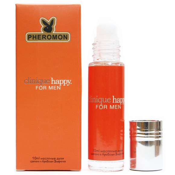 Духи с феромонами Клиник Happy for man  10 ml (шариковые)