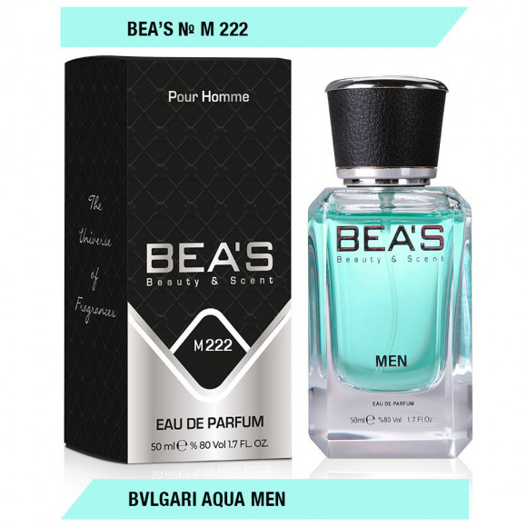 Парфюм Beas Bvlgari Aqua Men 50 ml арт. M 222 Парфюм Beas Bvlgari Aqua Men 50 ml арт. M 222