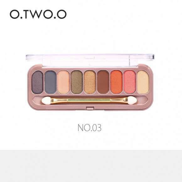 Тени O.TWO.O Rose Gold 9 цветов 18g (9092) Тени O.TWO.O Rose Gold 9 цветов 18g (9092)