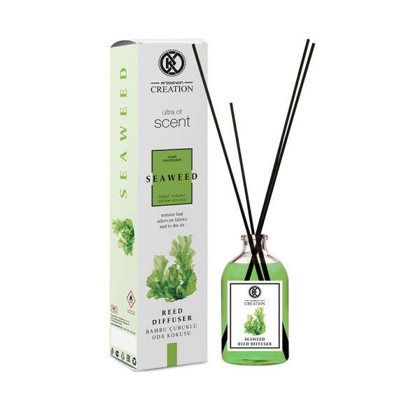 Аромадиффузор с палочками Kreasyon Reed Diffuser Seaweed 115 ml