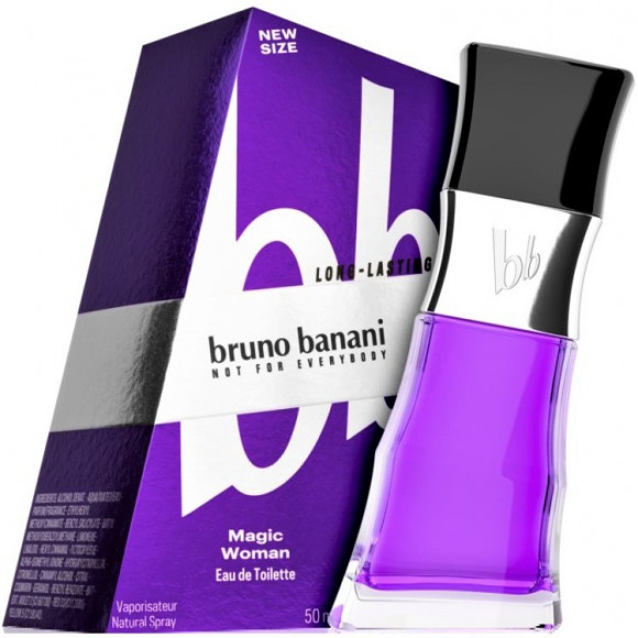 Bruno Banani Magic Woman Not for Everybody Long - Lasting edt for woman 50 ml Original Bruno Banani Magic Woman Not for Everybody Long - Lasting edt for woman 50 ml Original