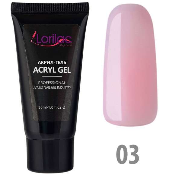 Акрил гель Lorilac 30 ml. арт. 3