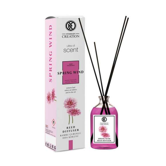 Аромадиффузор с палочками Kreasyon Reed Diffuser Spring Wind 115 ml