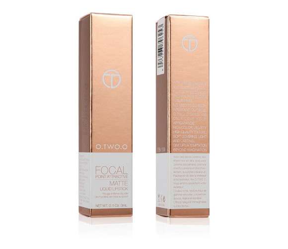 Матовый блеск O.TWO.O Matte liquid lipstick №03 (1009) 3 ml