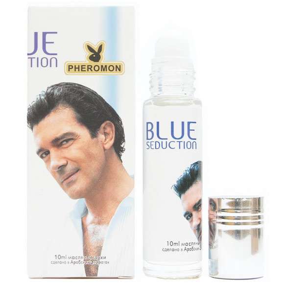 Духи с феромонами Antonio Banderas Blue Seduction for men 10 ml (шариковые)