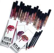 Блеск для губ +Карандаш Kylie matte liquid lipstick & lip pencil (12цв)