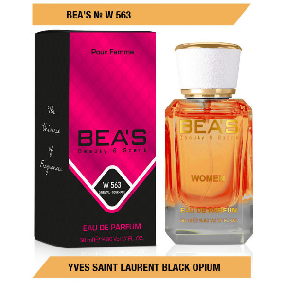 Парфюм Beas  Yves Saint Laurent Black Opium 50 ml for women арт. W 563