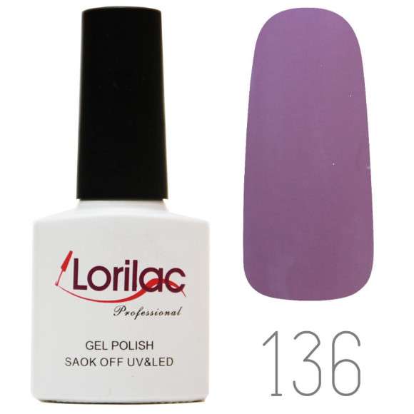 Гель-лак Lorilac -136 10 ml