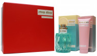 Подарочный набор Miu Miu L'Eau Bleue Eau De Parfum - Духи 100 ml + Крем для рук 75 ml