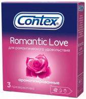 Презервативы Contex Romantic Love ароматизированные (3 шт. в упаковке ) Презервативы Contex Romantic Love ароматизированные (3 шт. в упаковке )