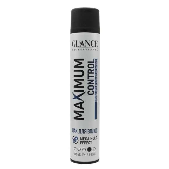 Лак для волос Glance Professional Maximum Control Mega Hold Effect 400 ml
