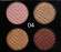 Тени для век O.TWO.O 4 Colours Eyeshadow (6053) 5g