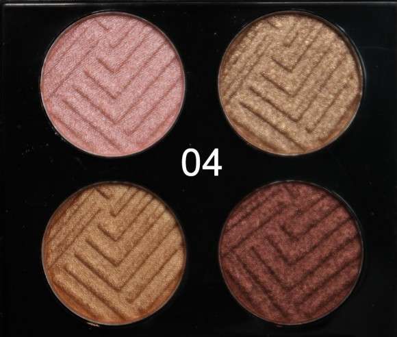 Тени для век O.TWO.O 4 Colours Eyeshadow (6053) 5g Тени для век O.TWO.O 4 Colours Eyeshadow (6053) 5g