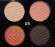 Тени для век O.TWO.O 4 Colours Eyeshadow (6053) 5g