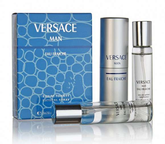 Туалетная вода 3*20 ml Versace "Versace Man Eau Fraiche"