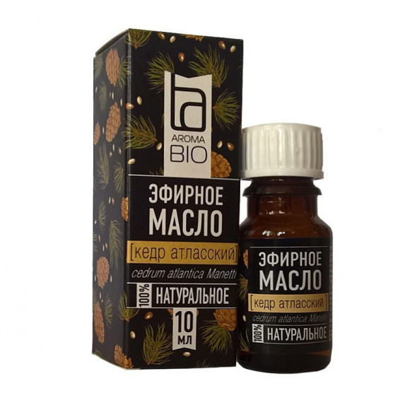Эфирное масло Aroma BIO Кедр атласский 10 ml Эфирное масло Aroma BIO Кедр атласский 10 ml