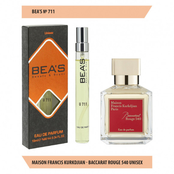 Компактный парфюм Beas U 711 Maison Francis Kurkdijan Baccarat Rouge 540 unisex 10 ml Компактный парфюм Beas U 711 Maison Francis Kurkdijan Baccarat Rouge 540 unisex 10 ml