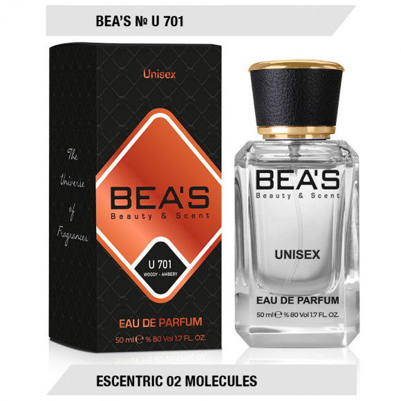 Парфюм Beas Escentric 02 Molecules 50ml unisex арт. U 701 Парфюм Beas Escentric 02 Molecules 50ml unisex арт. U 701