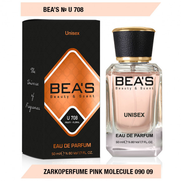 Парфюм Beas Zarkoperfume Pink Molecule 090 09 50ml unisex арт. U 708 Парфюм Beas Zarkoperfume Pink Molecule 090 09 50ml unisex арт. U 708