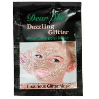 Маска для лица Dear She Dazzling Glitter Peel Off Facial Mask - золотая