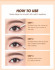 O.TWO.O Гелевая подводка для глаз Gel Eyeliner Waterproof Soft Eye Liner Pencil Quick Dry Makeup SC028 №02 Black
