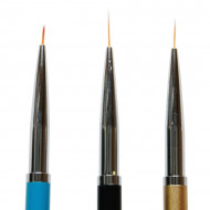 Набор кистей для дизайна ногтей (3шт.) OU