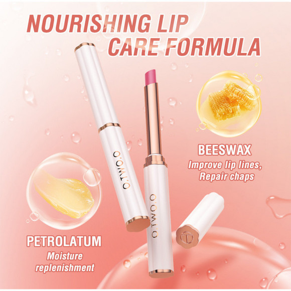 O.TWO.O Увлажняющий бальзам для губ с добавлением пчелиного воска 0.9 g. #3  Темно-розовый Арт: SC052