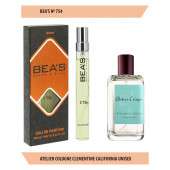 Компактный парфюм Beas U 754 Atelier Cologne Clementine California unisex 10 ml
