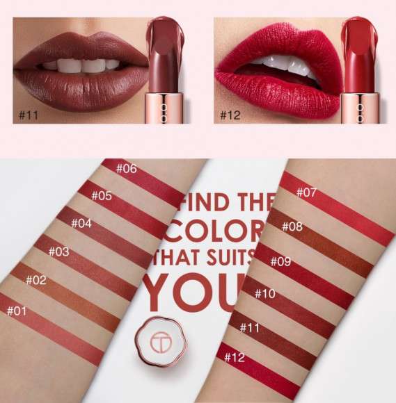 Помада для губ O.TWO.O Velvet Shaping Lipstick 3.8g (арт. 9992)