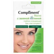 Маска с зеленой bio глиной Compliment 7 ml Маска с зеленой bio глиной Compliment 7 ml