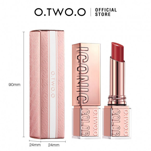 O.TWO.O Сатиновая помада для губ арт. HC009 #03 Каштановый O.TWO.O Сатиновая помада для губ арт. HC009 #03 Каштановый