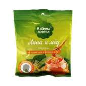 ABC леденцы Липа и Мед (на основе трав с витамином С) , 60g
