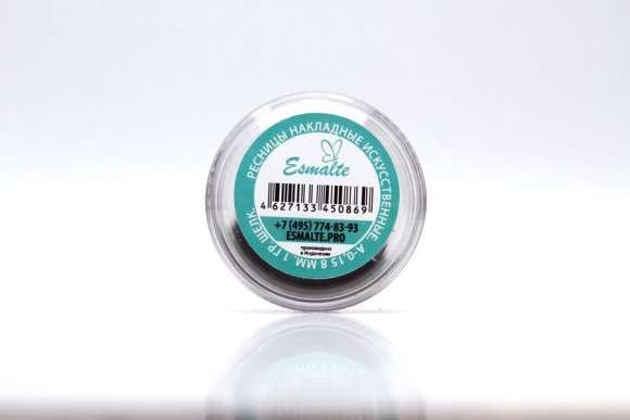Ресницы Esmalte в банке A-0.15 - 8мм 1гр. Шелк