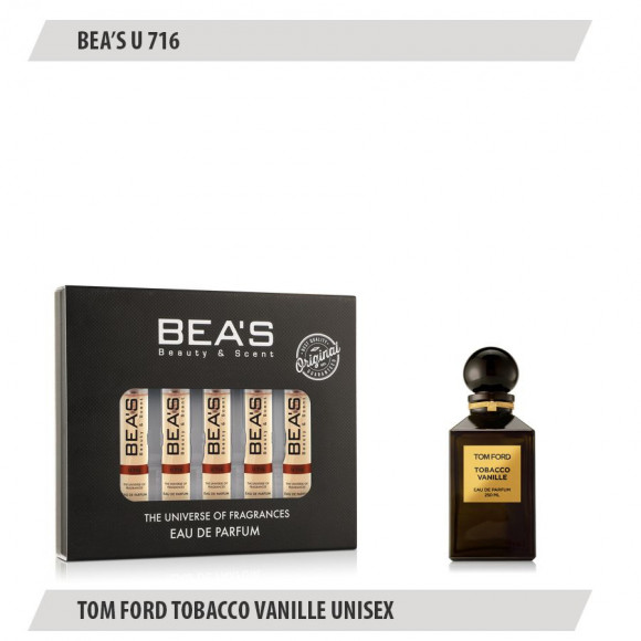 Парфюмерный набор Beas Tom Ford Tobacco Vanille Unisex 5*5 ml U 716