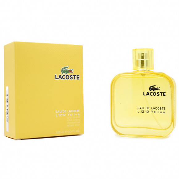 Lacoste L.12.12 Yellow edt pour homme 100 ml