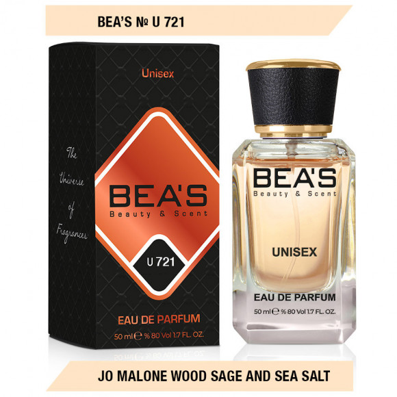 Парфюм Beas J. M. Wood Sage And Sea Salt 50 ml unisex арт. U 721 Парфюм Beas J. M. Wood Sage And Sea Salt 50 ml unisex арт. U 721