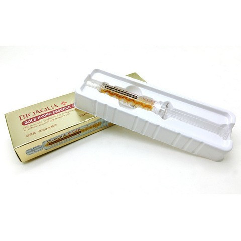 Сыворотка для лица с гиалуроновой кислотой BioAqua Gold Hydra Essence 10 ml (арт. 5323) Сыворотка для лица с гиалуроновой кислотой BioAqua Gold Hydra Essence 10 ml (арт. 5323)