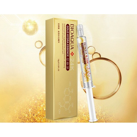 Сыворотка для лица с гиалуроновой кислотой BioAqua Gold Hydra Essence 10 ml (арт. 5323) Сыворотка для лица с гиалуроновой кислотой BioAqua Gold Hydra Essence 10 ml (арт. 5323)