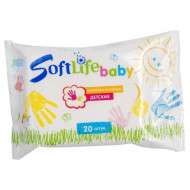 Влажные детские салфетки Softlifebaby 20шт Влажные детские салфетки Softlifebaby 20шт