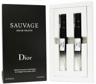 Подарочный набор 2x15 Christian Dior Sauvage for man eau de toilette Подарочный набор 2x15 Christian Dior Sauvage for man eau de toilette