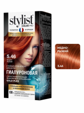 Стойкая крем-краска для волос Stylist Color Pro Тон 5.46 Медно-Рыжий 115 ml