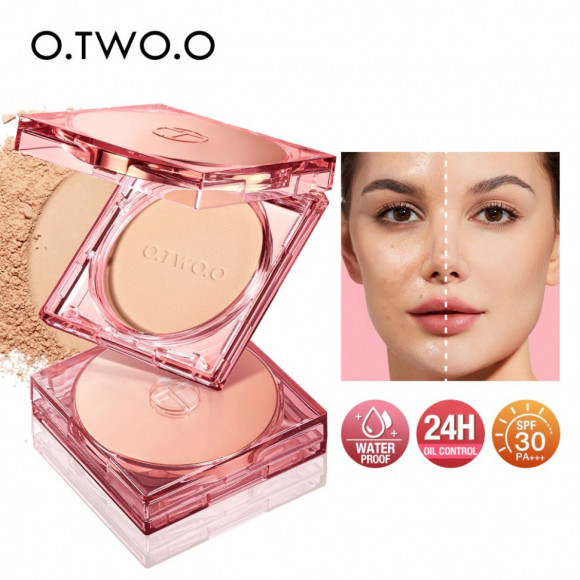 Пудра O.TWO.O Mist Mirror Locking Powder 12 g. Natural Beige 02 Арт: SC055