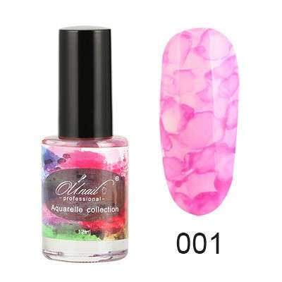 Акварельный гель OU Nail Aquarelle collection арт. 001