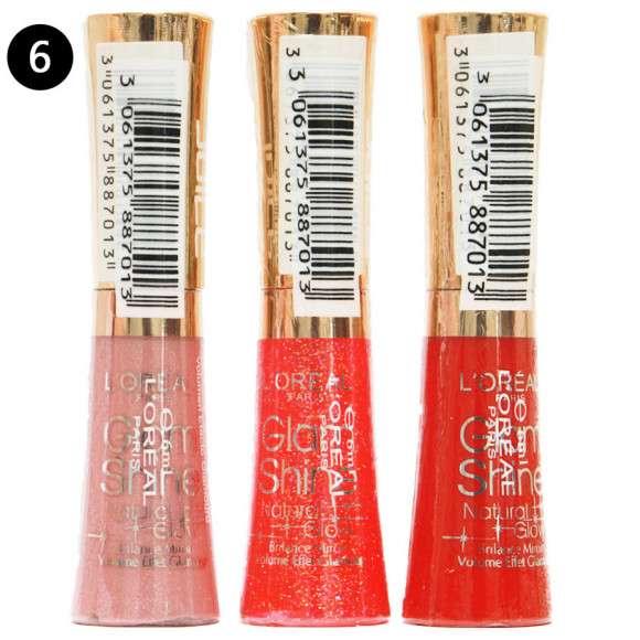 Блеск для губ Loreal Glam Shine (3шт)