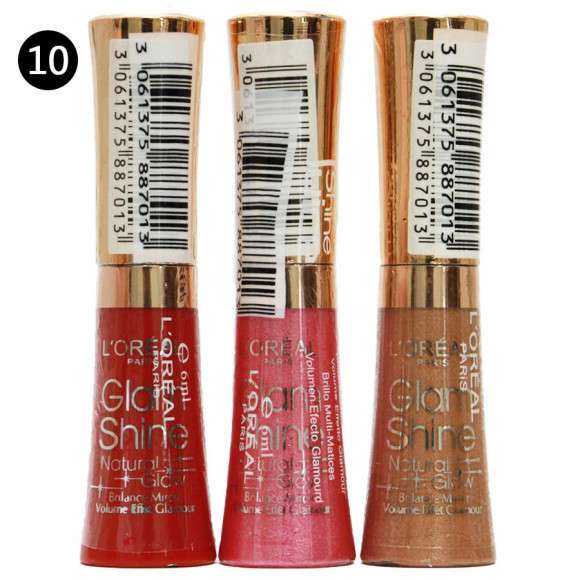 Блеск для губ Loreal Glam Shine (3шт)