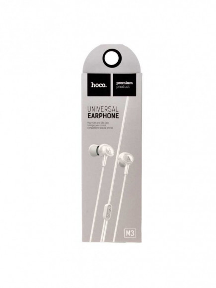 Наушники с микрофоном HOCO Universal Earphone M3