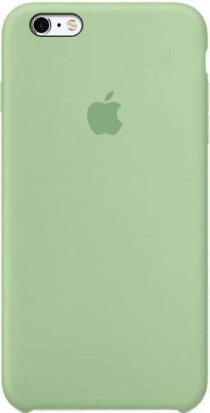 Силиконовый чехол для Айфон 6/6s -Зеленый (Green)