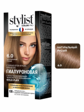 Стойкая крем-краска для волос Stylist Color Pro Тон 6.0 Натуральный-Русый 115 ml