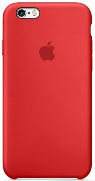 Силиконовый чехол для Айфон 6/6s -Красный (Red)