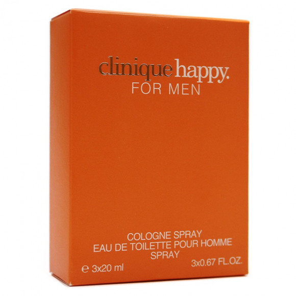 Туалетная вода 3*20 ml Clinique Happy for men